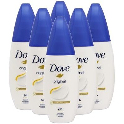 Dove Vapo No Gas Original 24H Deodorant 75 ml (6) Dove Vapo No Gas Original 24H Deodorant 75 ml (6)