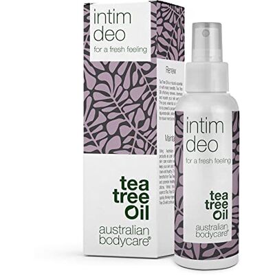 Australian Bodycare Intim Deodorant 100% veganistisch geurblok tegen onaangename geuren en irritatie, 100 ml Australian Bodycare Intim Deodorant 100% veganistisch geurblok tegen onaangename geuren en irritatie, 100 ml