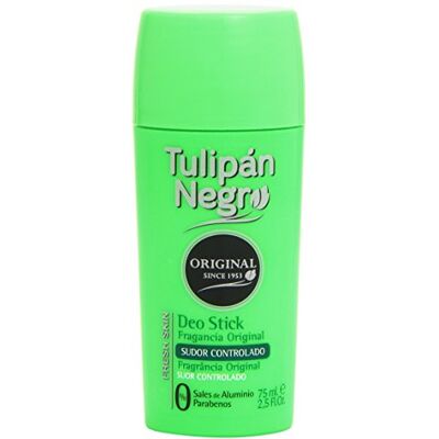 TULIPAN NEGRO Tulipán Deo Stick Original Sudor Controlado 75 ml #0911 TULIPAN NEGRO Tulipán Deo Stick Original Sudor Controlado 75 ml #0911