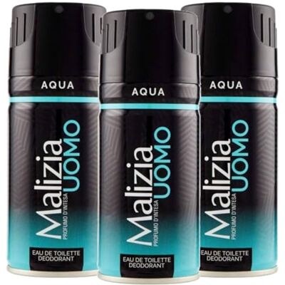 Malizia Aqua Deodorant Spray 150 ml (3) Malizia Aqua Deodorant Spray 150 ml (3)