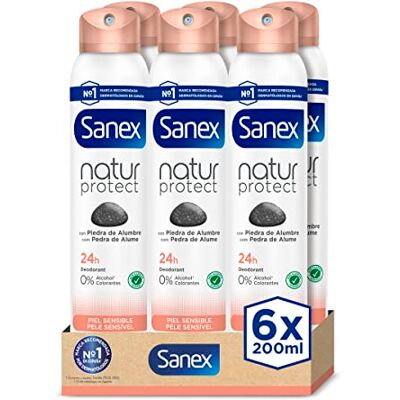 Sanex Praktische spray voor gebruikers die een snel gebaar zoeken voor snel gebruik met gelijkmatige verspreiding Sanex Praktische spray voor gebruikers die een snel gebaar zoeken voor snel gebruik met gelijkmatige verspreiding