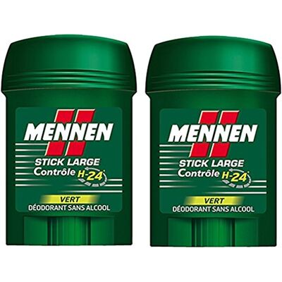 Mennen Deodorant Tonic Stick voor heren, 50 ml, 2 stuks Mennen Deodorant Tonic Stick voor heren, 50 ml, 2 stuks