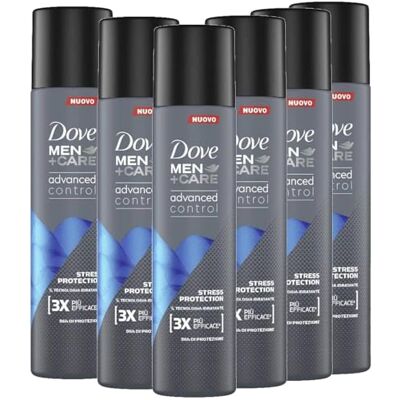 Dove Deodorant Advanced Control Stress Protection 96H Spray 100 ml (6) Dove Deodorant Advanced Control Stress Protection 96H Spray 100 ml (6)