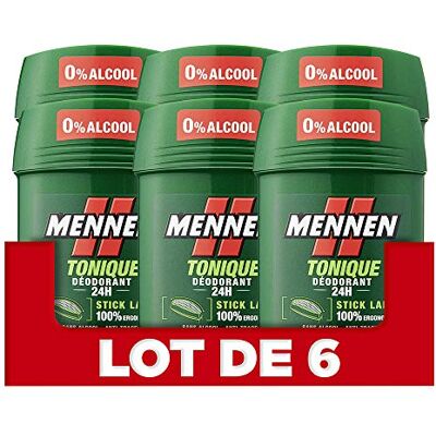 Mennen Deodorant Stick Large voor mannen Anti-transpirant 24 uur effectiviteit Tonic 50 ml 6 stuks Mennen Deodorant Stick Large voor mannen Anti-transpirant 24 uur effectiviteit Tonic 50 ml 6 stuks