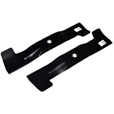 perfektGarten 2 stuks 46,5 cm grasmaaier tractorbladen voor MTD/Gutbrod/Yard Man/Fleurelle 742-0672, 742-0673/742-0659, 742-0660/742-04020, 742-04021/742-04020 0 A, 74 22. 04021A rechts en links perfektGarten 2 stuks 46,5 cm grasmaaier tractorbladen voor MTD/Gutbrod/Yard Man/Fleurelle 742-0672, 742-0673/742-0659, 742-0660/742-04020, 742-04021/742-04020 0 A, 74 22. 04021A rechts en links