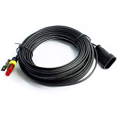 Berfea Vervangende aansluitkabel voor voedingstransformator, compatibel met Husqvarna Automower 105 310 315 315X 320 330X 420 430X 2016-2022, Gardena 2016+/Sileno 2018+ grasmaaier Berfea Vervangende aansluitkabel voor voedingstransformator, compatibel met Husqvarna Automower 105 310 315 315X 320 330X 420 430X 2016-2022, Gardena 2016+/Sileno 2018+ grasmaaier