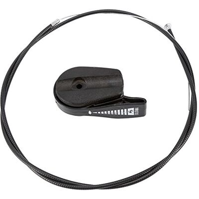 Zerodis Universele bedieningsgreep voor elektrische en benzinegrasmaaiers, 165 cm, zwart Zerodis Universele bedieningsgreep voor elektrische en benzinegrasmaaiers, 165 cm, zwart