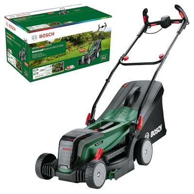 Bosch UniversalRotak 2x18V-37-550 Accugrasmaaier (tot 500 m² met 2 accu's van 4,0 Ah, 18 V-systeem, maaibreedte 37 cm, zonder accu) Bosch UniversalRotak 2x18V-37-550 Accugrasmaaier (tot 500 m² met 2 accu's van 4,0 Ah, 18 V-systeem, maaibreedte 37 cm, zonder accu)