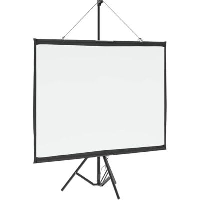 vidaXL Projectiescherm met statief 60 inch 4:3 vidaXL Projectiescherm met statief 60 inch 4:3