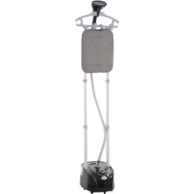 HOMCOM Verticale kledingstomer, 1950 W, 32 g/min, looptijd 45 min, zwart Watertank, 2 l, telescopische stang, verticaal strijkijzer, 11 instelbare temperaturen, klaar in 38 seconden HOMCOM Verticale kledingstomer, 1950 W, 32 g/min, looptijd 45 min, zwart Watertank, 2 l, telescopische stang, verticaal strijkijzer, 11 instelbare temperaturen, klaar in 38 seconden