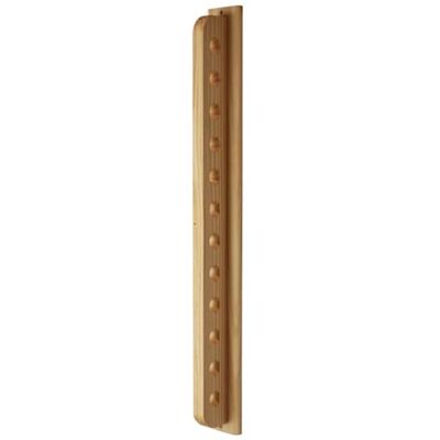 Expovinalia Flessenhouder van grenenhout, wandmontage, bruin, 85 x 8 x 8 cm Expovinalia Flessenhouder van grenenhout, wandmontage, bruin, 85 x 8 x 8 cm