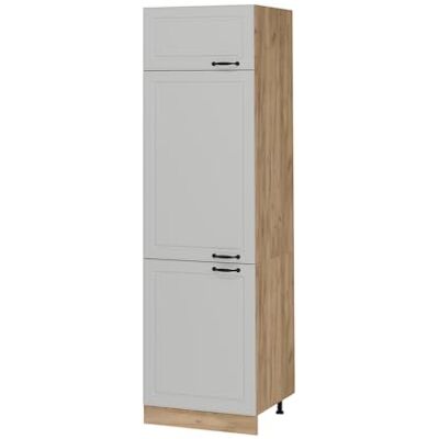 Vicco Koelkastkast "R-Line", landwit, 60 cm Fronten van MDF · ✓ koelkastnis · in hoogte verstelbare poten · 1 plank · vrij combineerbaar Vicco Koelkastkast "R-Line", landwit, 60 cm Fronten van MDF · ✓ koelkastnis · in hoogte verstelbare poten · 1 plank · vrij combineerbaar