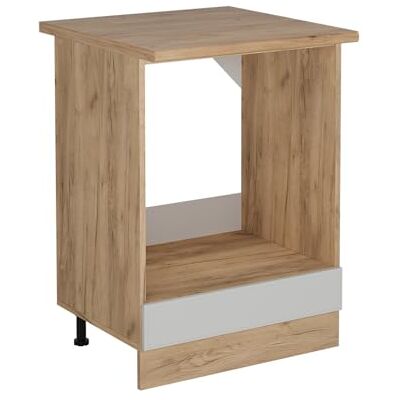 Vicco R-Line Fornuiskast, wit, landhuis, 60 cm, AP-eik Vicco R-Line Fornuiskast, wit, landhuis, 60 cm, AP-eik
