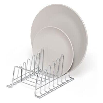 simplywire Afdruiprek/bordenrek keukenkast organizer chroom klein simplywire Afdruiprek/bordenrek keukenkast organizer chroom klein