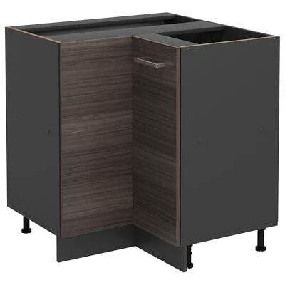 Vicco Hoekmeubel "R-Line", edelgrijs, 75,6 cm zonder PT, voor vrije combinatie binnen modulaire keukensystemen Vicco Hoekmeubel "R-Line", edelgrijs, 75,6 cm zonder PT, voor vrije combinatie binnen modulaire keukensystemen