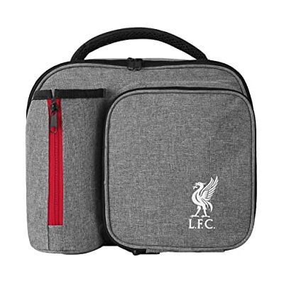 FOCO Officieel gelicentieerd Liverpool FC lunchtas grijs met flessenhouder FOCO Officieel gelicentieerd Liverpool FC lunchtas grijs met flessenhouder