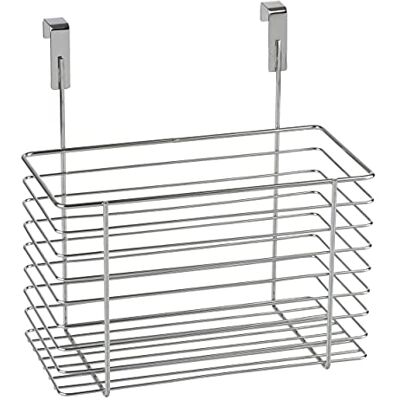 WENKO Grote hangmand, verchroomd metaal, 24 x 24,5 x 15 cm, verchroomd WENKO Grote hangmand, verchroomd metaal, 24 x 24,5 x 15 cm, verchroomd