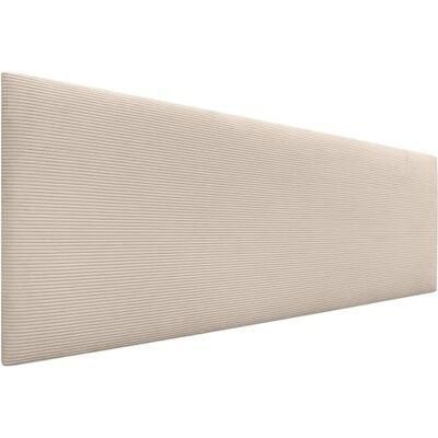 DHOME Hoofdeinde, luxe bekleed in effen ribfluweel, hoge kwaliteit, modern, beige, 160 cm DHOME Hoofdeinde, luxe bekleed in effen ribfluweel, hoge kwaliteit, modern, beige, 160 cm