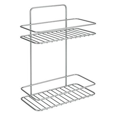 Metaltex Reflex badkamerkledingrek met 2 etages, 26 x 13 x 35 cm, metaal, meerkleurig, 28 x 28 x 18 cm Metaltex Reflex badkamerkledingrek met 2 etages, 26 x 13 x 35 cm, metaal, meerkleurig, 28 x 28 x 18 cm
