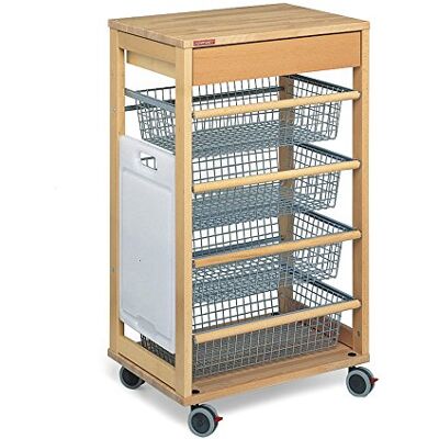 Foppapedretti ilverduriere Woonaccessoires van hout, hout, mand Foppapedretti ilverduriere Woonaccessoires van hout, hout, mand
