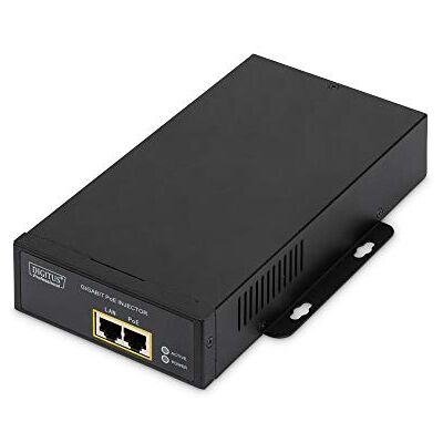 Digitus PoE-injector IEEE802.3at Gigabit Ethernet 95 Watt max. 55 Volt PoE-modus A & B-modus Digitus PoE-injector IEEE802.3at Gigabit Ethernet 95 Watt max. 55 Volt PoE-modus A & B-modus