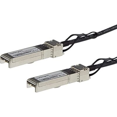 StarTech .com 2 m SFP+ directe aansluitkabel, MSA-conform, SFP+ 10G-kabel, passieve Twinax-kabel, DAC (SFP10GPC2M) StarTech .com 2 m SFP+ directe aansluitkabel, MSA-conform, SFP+ 10G-kabel, passieve Twinax-kabel, DAC (SFP10GPC2M)