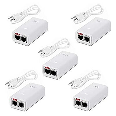Ubiquiti Networks Injector Poe -24-12w-5P ISP Poe Injectoren, 24 V, 12 W, 0,5 A, Giga Pack 5ud Ubiquiti Networks Injector Poe -24-12w-5P ISP Poe Injectoren, 24 V, 12 W, 0,5 A, Giga Pack 5ud