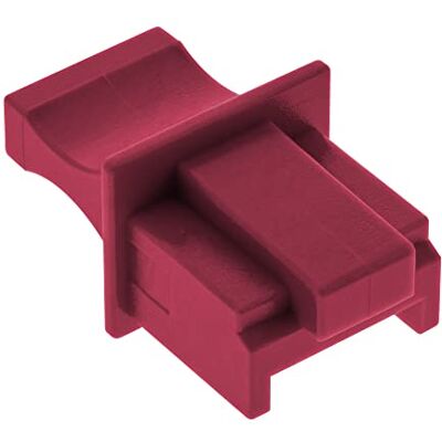 InLine 59942M Stofkappen voor RJ45-stekker, donkerrood, 10 stuks InLine 59942M Stofkappen voor RJ45-stekker, donkerrood, 10 stuks