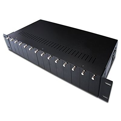 Digitus Multimedia converter 19" inbouwframe 2HE 14 sleuven voor DN-82x1x, DN-82x2x en DN-82x3x Digitus Multimedia converter 19" inbouwframe 2HE 14 sleuven voor DN-82x1x, DN-82x2x en DN-82x3x