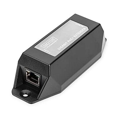 Digitus PoE+ Repeater – PoE vermogen 22 W – bereik 100 m – inschakelbaar tot een totaal bereik van 500 m (4 apparaten) – Power over Ethernet IEEE802.3af en IEEE802.3at – zwart Digitus PoE+ Repeater – PoE vermogen 22 W – bereik 100 m – inschakelbaar tot een totaal bereik van 500 m (4 apparaten) – Power over Ethernet IEEE802.3af en IEEE802.3at – zwart