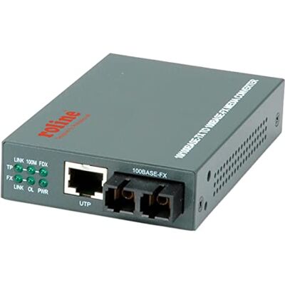 Roline Rotronic Ethernet-converter met aansluiting voor RJ45/SC Roline Rotronic Ethernet-converter met aansluiting voor RJ45/SC