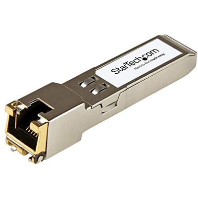StarTech .com Brocade BRSFP-1GECOPR SFP 1000BASE-T SFP op RJ45 Cat6/Cat5e 1GE Gigabit Ethernet SFP RJ-45 StarTech .com Brocade BRSFP-1GECOPR SFP 1000BASE-T SFP op RJ45 Cat6/Cat5e 1GE Gigabit Ethernet SFP RJ-45