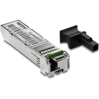 TRENDnet TEG-MGBS40D5 LC-module met dubbele golflengte SFP 1000 Mbps zilver TRENDnet TEG-MGBS40D5 LC-module met dubbele golflengte SFP 1000 Mbps zilver