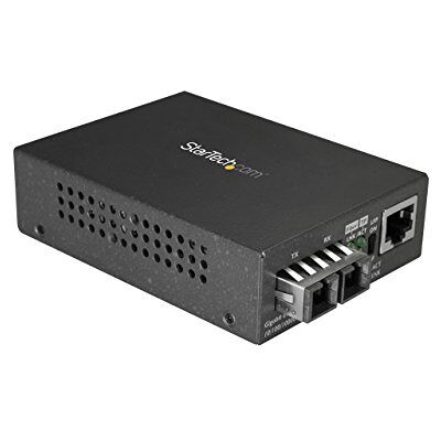 StarTech . com Gigabit Ethernet Multimode Glasvezel Media Converter 1000Base-SX 550m (MCMGBSCMM055) StarTech . com Gigabit Ethernet Multimode Glasvezel Media Converter 1000Base-SX 550m (MCMGBSCMM055)