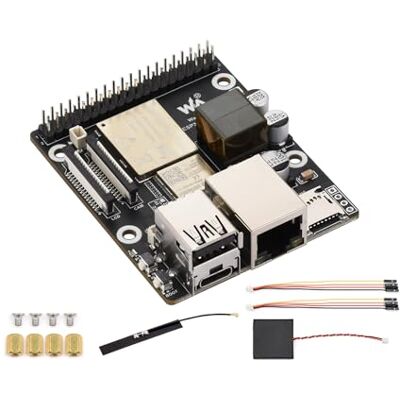 Waveshare ESP32-P4-WIFI6-POE-ETH Development Card Kit gebaseerd op ESP32-P4 en ESP32-C6, geïntegreerde PoE-module, ondersteunt Wi-Fi 6 en Bluetooth 5, met MIPI-CSI/DSI, USB OTG 2.0, Ethernet-poort enz. Waveshare ESP32-P4-WIFI6-POE-ETH Development Card Kit gebaseerd op ESP32-P4 en ESP32-C6, geïntegreerde PoE-module, ondersteunt Wi-Fi 6 en Bluetooth 5, met MIPI-CSI/DSI, USB OTG 2.0, Ethernet-poort enz.