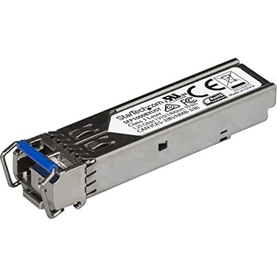 StarTech .com SFP Fiber, 1000Base-BX, SFP-module, Gigabit MSA-conform, LC-monomode, 10 km (SFP1000BXUST) StarTech .com SFP Fiber, 1000Base-BX, SFP-module, Gigabit MSA-conform, LC-monomode, 10 km (SFP1000BXUST)