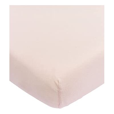 MEYCO Baby Uni laken (zachte jersey kwaliteit, 100% katoen, perfecte pasvorm dankzij elasticiteit rondom, ademend, afmeting: 40 x 80/90 cm), zachtroze MEYCO Baby Uni laken (zachte jersey kwaliteit, 100% katoen, perfecte pasvorm dankzij elasticiteit rondom, ademend, afmeting: 40 x 80/90 cm), zachtroze