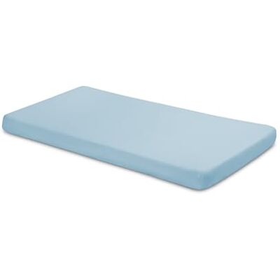 Sensillo Hoeslaken 120 x 60 cm katoenen jersey hoeslaken rekbaar hoeslaken voor babybed met elastiek, gemakkelijk aan te trekken, universeel voor meisjes en jongens Deluxe Blauw Sensillo Hoeslaken 120 x 60 cm katoenen jersey hoeslaken rekbaar hoeslaken voor babybed met elastiek, gemakkelijk aan te trekken, universeel voor meisjes en jongens Deluxe Blauw