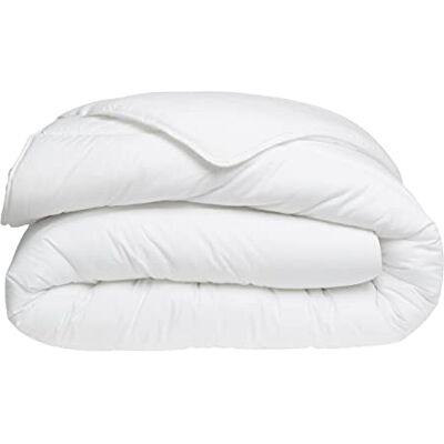 DODO l Ecologisch gematigd dekbed, 140 x 200 l, voor eenpersoonsbed, New York, zacht, perzikhuid, gemaakt in Frankrijk, machinewasbaar op 40 °C DODO l Ecologisch gematigd dekbed, 140 x 200 l, voor eenpersoonsbed, New York, zacht, perzikhuid, gemaakt in Frankrijk, machinewasbaar op 40 °C