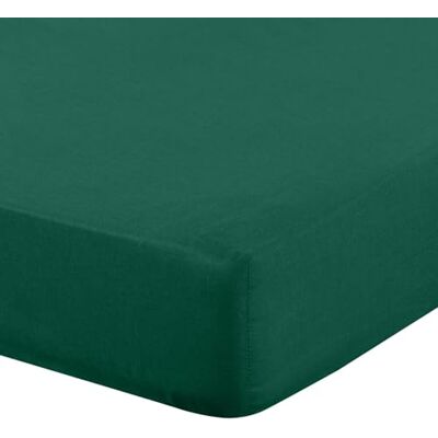Eurofirany Hoeslaken 140 x 200 cm, basic katoenen hoeslaken met elastiek, duurzaam, voor dikke matrassen van 30 cm, vele kleuren, groen Eurofirany Hoeslaken 140 x 200 cm, basic katoenen hoeslaken met elastiek, duurzaam, voor dikke matrassen van 30 cm, vele kleuren, groen