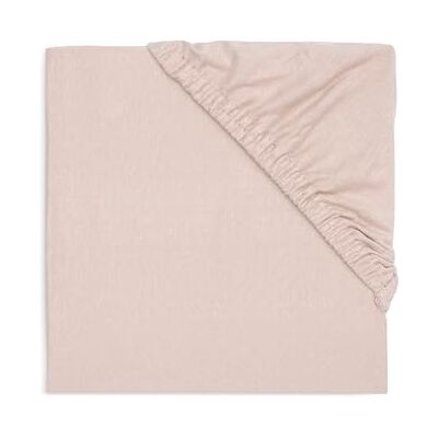 Jollein Jersey hoeslaken voor wieg, wilde roze, 40/50 x 80/90 cm, 100% katoen, oudroze Jollein Jersey hoeslaken voor wieg, wilde roze, 40/50 x 80/90 cm, 100% katoen, oudroze