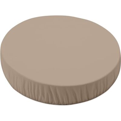 waldin Hoeslaken, klein, ovaal, 7-in-1, jersey, katoen, taupe waldin Hoeslaken, klein, ovaal, 7-in-1, jersey, katoen, taupe