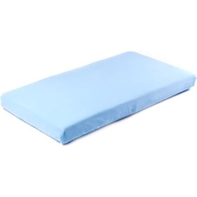 Sensillo Hoeslaken 140 x 70 cm katoenen jersey hoeslaken rekbaar hoeslaken voor babybed met elastiek, gemakkelijk aan te trekken, universeel voor meisjes en jongens Blauw Sensillo Hoeslaken 140 x 70 cm katoenen jersey hoeslaken rekbaar hoeslaken voor babybed met elastiek, gemakkelijk aan te trekken, universeel voor meisjes en jongens Blauw