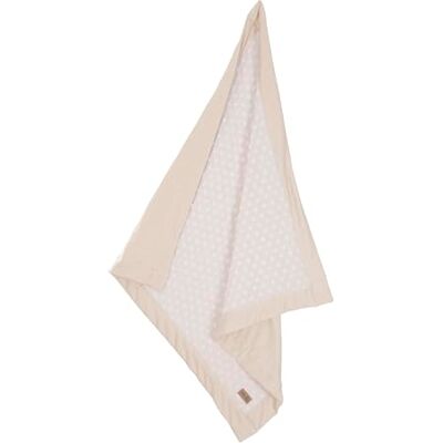 roba Frosty Almond Babydeken, 80 x 80 cm, knuffeldeken van biologisch katoen, GOTS & Oeko-Tex 100, motief stippen in reliëf-look, beige roba Frosty Almond Babydeken, 80 x 80 cm, knuffeldeken van biologisch katoen, GOTS & Oeko-Tex 100, motief stippen in reliëf-look, beige