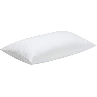 PIKOLIN Home Hypoallergeen vezelkussen Buitenhoes van katoen met anti-mijtbehandeling Lage stevigheid, slaap mond naar beneden, 70 cm, 70 x 40 cm PIKOLIN Home Hypoallergeen vezelkussen Buitenhoes van katoen met anti-mijtbehandeling Lage stevigheid, slaap mond naar beneden, 70 cm, 70 x 40 cm
