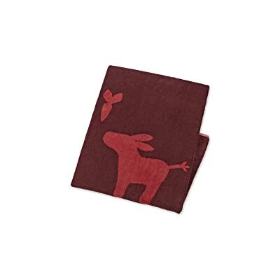 Sterntaler Emmis Garden pluche deken rood Sterntaler Emmis Garden pluche deken rood