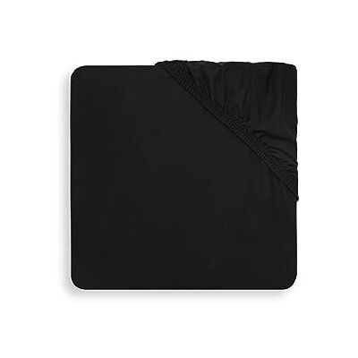 Jollein Jersey hoeslaken 60 x 120 cm zwart Jollein Jersey hoeslaken 60 x 120 cm zwart