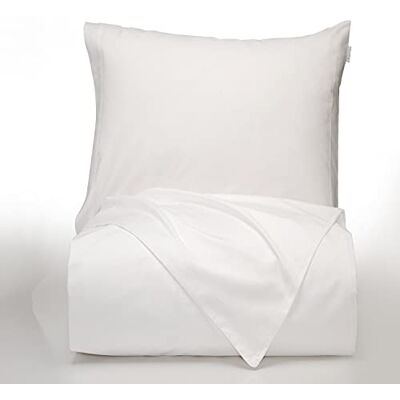 Bianca Plain Dyed White dekbedovertrek 200x220+60x70(2) Bianca Plain Dyed White dekbedovertrek 200x220+60x70(2)