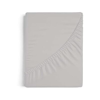 Blanco Hoeslaken, A8, 100% katoen, 80 x 190/200 cm, grijs Blanco Hoeslaken, A8, 100% katoen, 80 x 190/200 cm, grijs