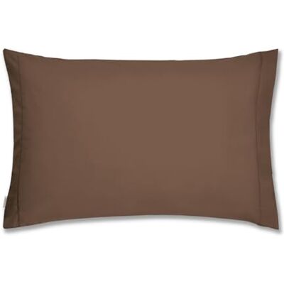 Bianca Plain Dyed Deep Taupe Kussensloop 65 x 65 cm (2) Bianca Plain Dyed Deep Taupe Kussensloop 65 x 65 cm (2)